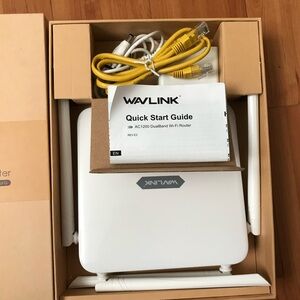 WAVLINK AC1200 Wireless Dual Band Router Aerial 2.4GHz / 5GHz for Home